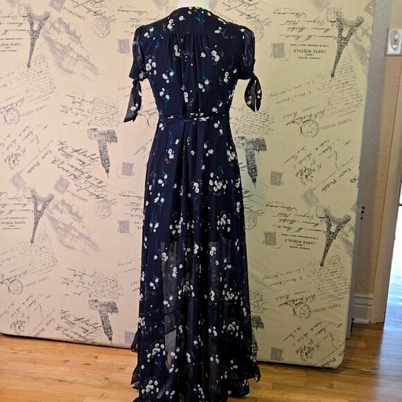 Miami Floral wrap dress size Small - Picture 11 of 12